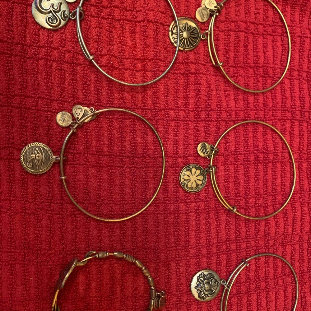 Alex & Ani bracelets.  $10 each . All 6 for $50.